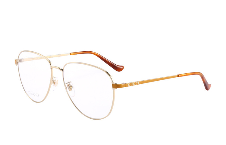 

GUCCI Унисекс Оправа для очков квадратная металлическая