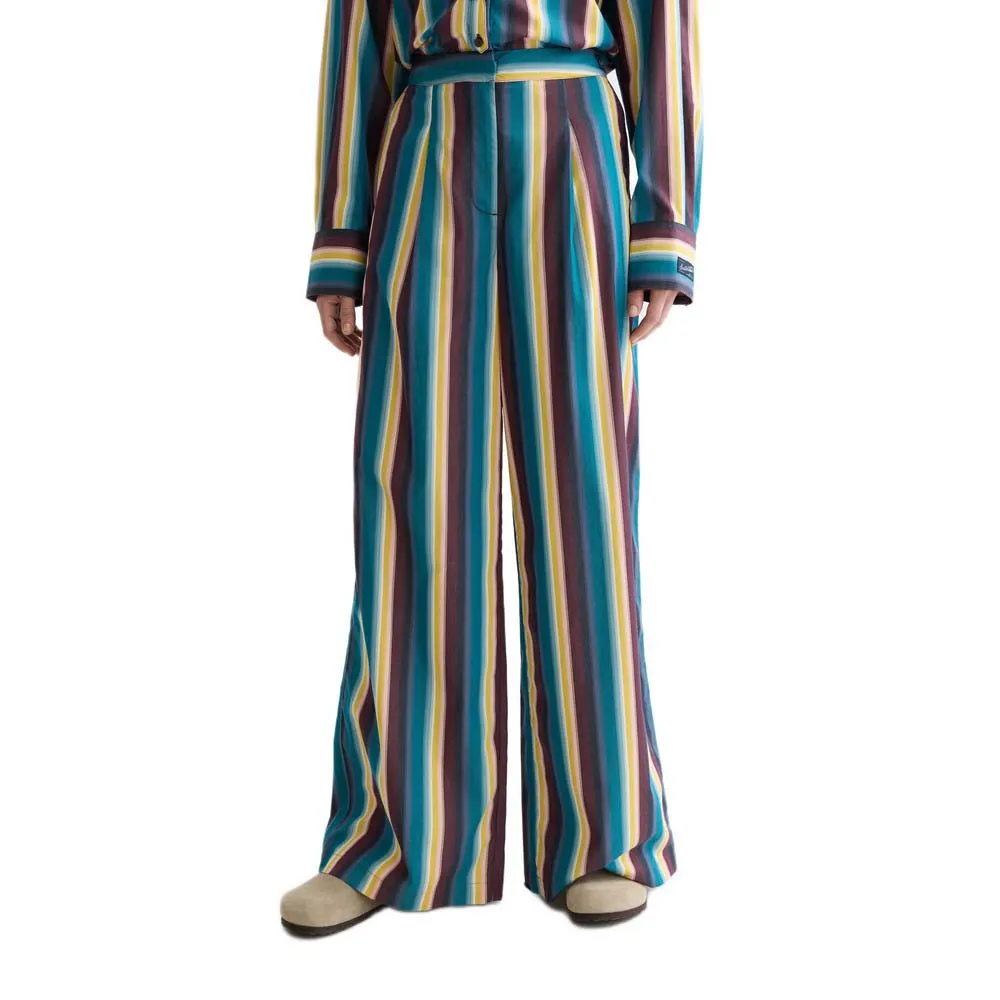 

Брюки Scotch & Soda Eleni с широкими штанинами и высокой талией, мультиколор