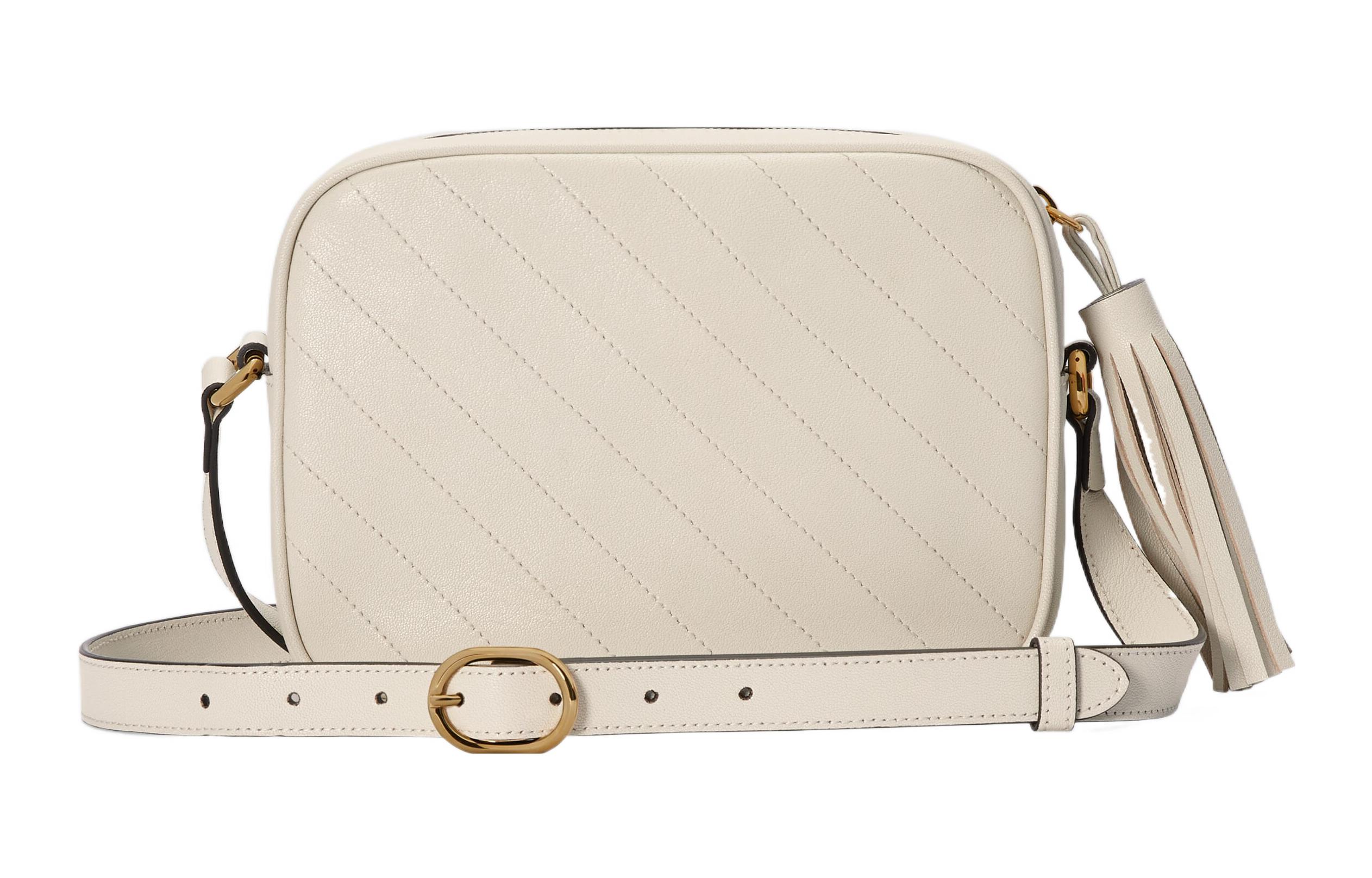 Женская кожаная сумка кроссбоди GUCCI — фото 3