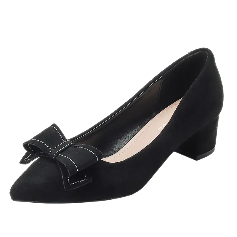 

Туфли женские на высоком каблуке Pounise, цвет Black (3cm)