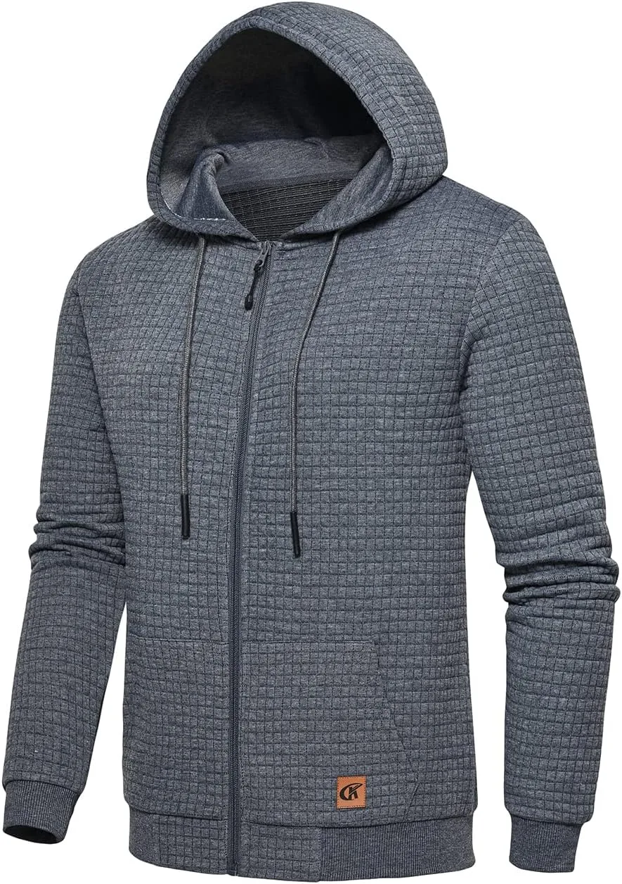 

Мужская толстовка с капюшоном на молнии Yuyangdpb, легкая, с карманом-кенгуру