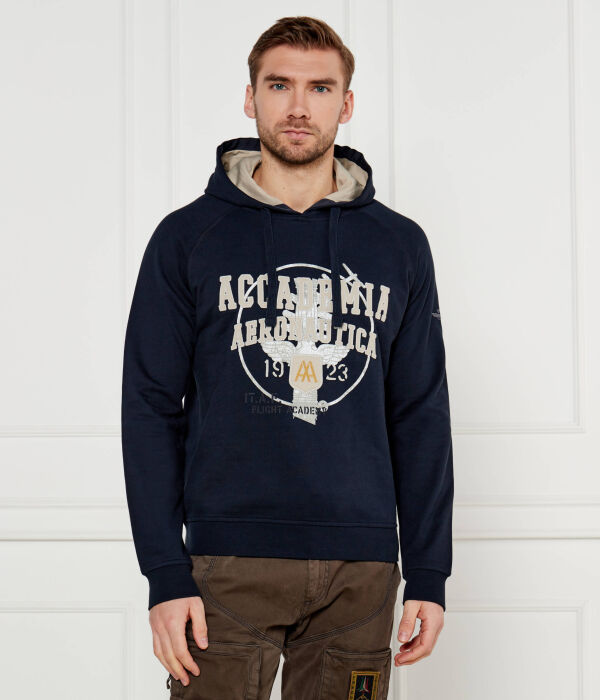 

Свитер Comfort fit Aeronautica Militare, синий