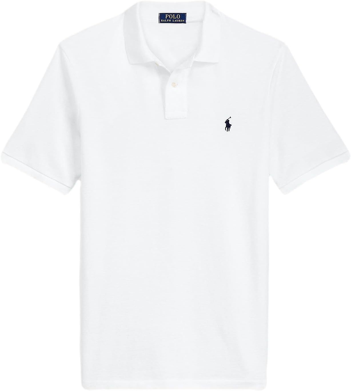 

POLO RALPH LAUREN Мужская футболка-поло с коротким рукавом Iconic Mesh, размеры Big & Tall, Polo White., Белый, POLO RALPH LAUREN Мужская футболка-поло с коротким рукавом Iconic Mesh, размеры Big & Tall, Polo White.