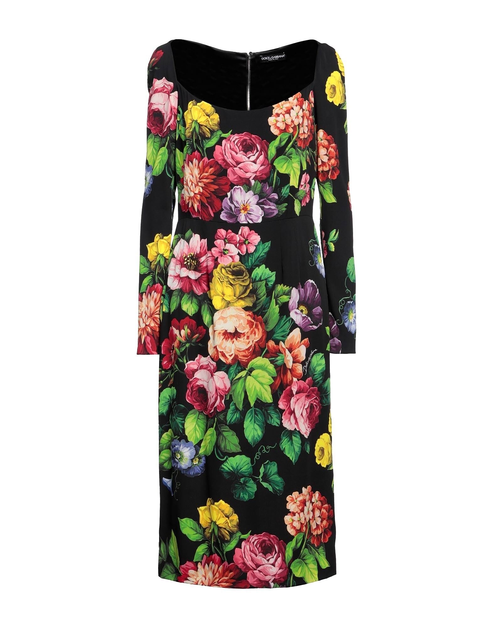 

Платье миди Dolce&Gabbana, черный