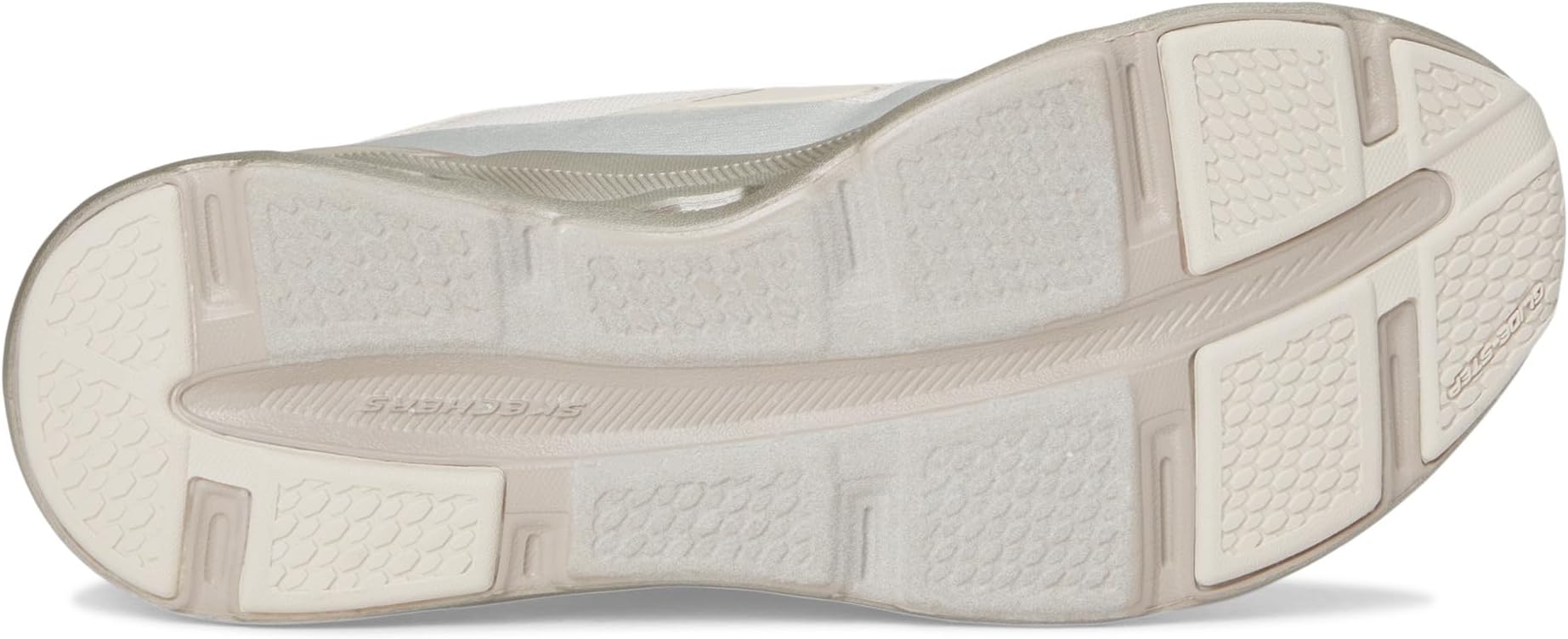 Кроссовки SKECHERS Glide-Step Altus Starlight Shine Hands Free Slip-Ins, цвет Natural Gold — фото 3