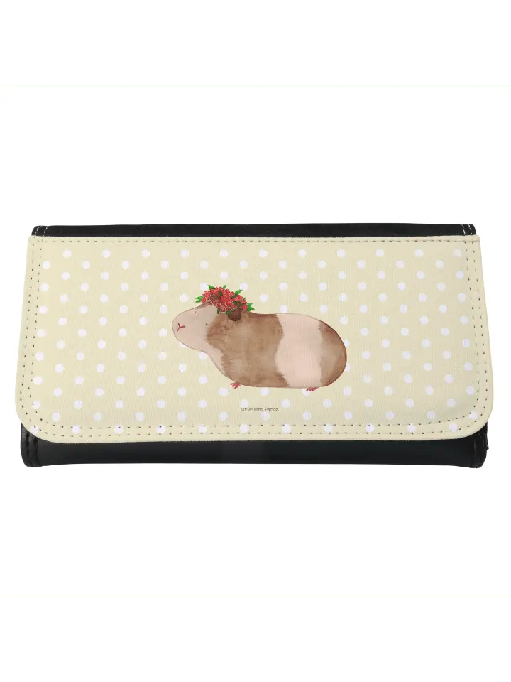 

Кошелек Mr. & Mrs. Panda, желтый пастельный