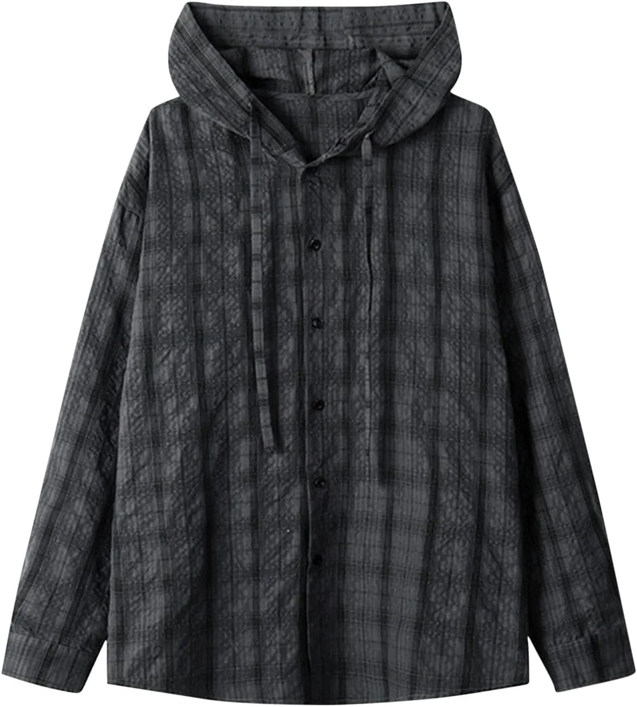 

Легкая клетчатая рубашка-куртка для мужчин