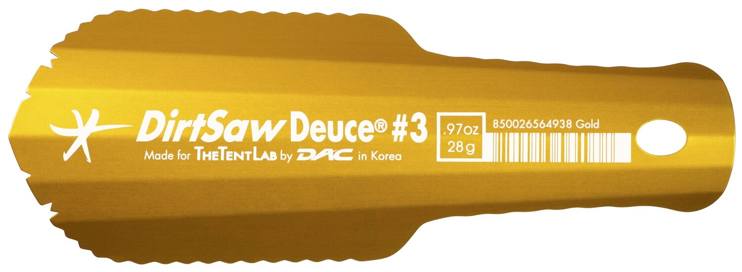 

Мастерок DirtSaw Deuce #3 TheTentLab, желтый