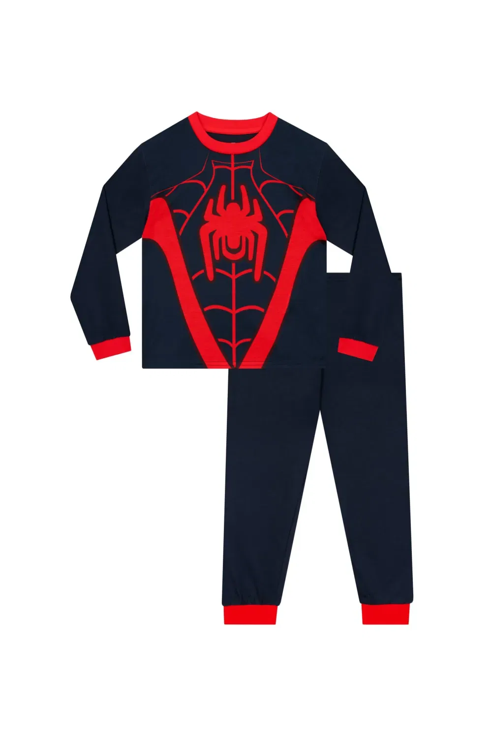 Пижама Miles Morales Spider-Man для мальчиков Marvel, мультиколор