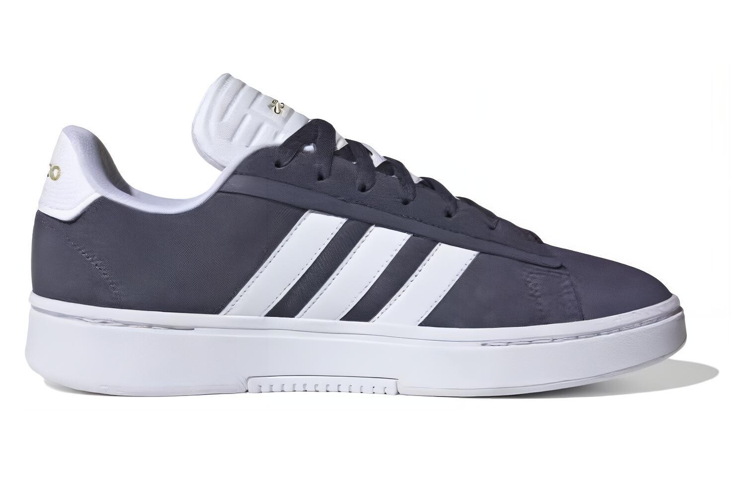 Кроссовки adidas GRAND COURT ALPHA Skateboarding Shoes Men Low-top Black/White, черный/белый — фото 2