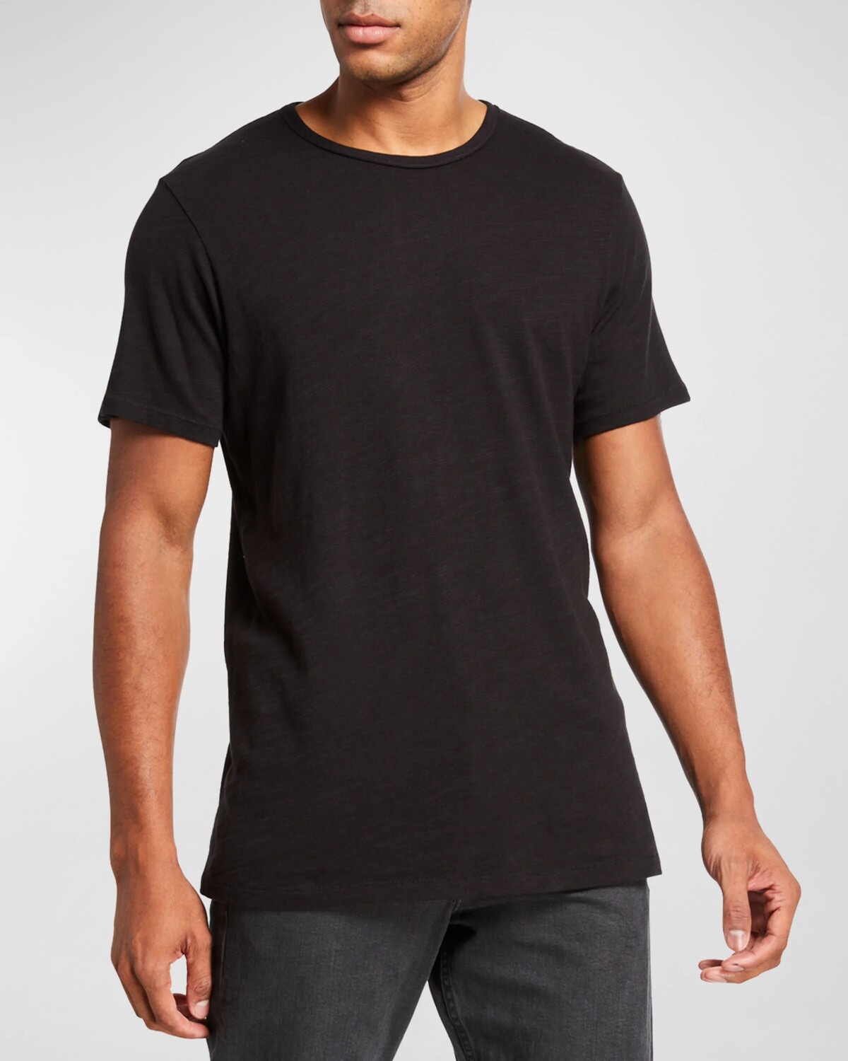

Мужская классическая футболка Standard Issue Rag & Bone, цвет Jet Black