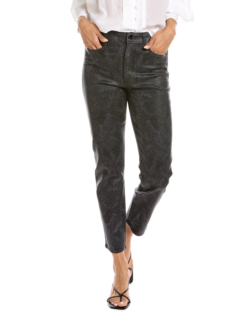 

Rag & bone Nina Snakefoil1 Джинсы-сигареты с высокой посадкой и длиной до щиколотки, синий