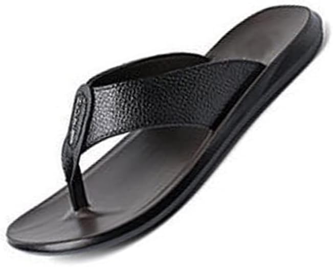 

Мужские вьетнамки MTFBQ, домашние и пляжные шлепанцы с поддержкой свода стопы, повседневные тапочки, водонепроницаемые, удобная посадка, подошва из резины и EVA, противоскользящая (Цвет: черный, Размер: EUR41)