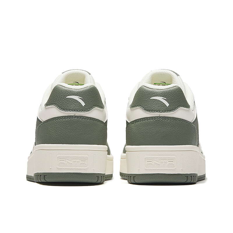 Кроссовки ANTA Skateboarding Shoes Men Low-top Ivory/Plain Brocade Green, слоновая кость/зеленый — фото 4