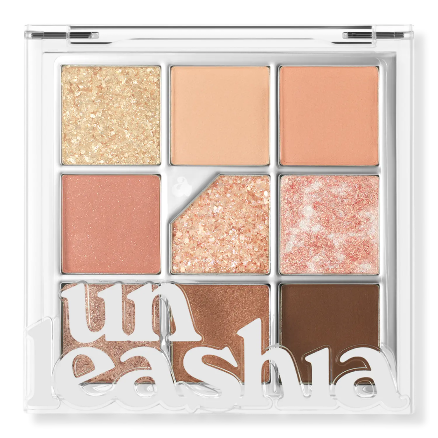 

Палитра теней Glitterpedia Eye Palette Unleashia, N°3 All of Coralpink (Pink and Orange with Multidimensional Sparkles)
