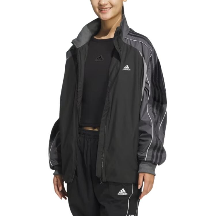 Одежда Куртка Унисекс Черный Adidas, черный — фото 3