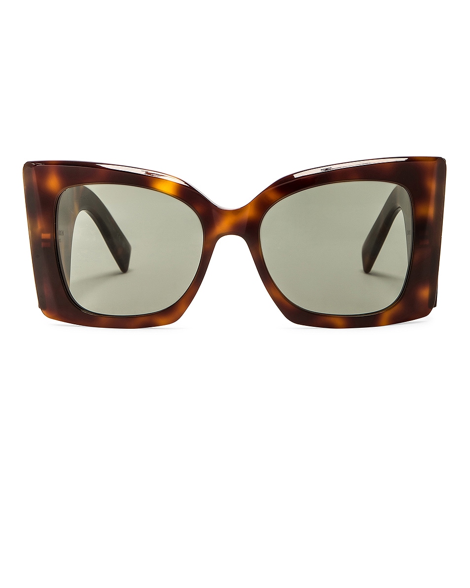 

Солнцезащитные очки SL M119 Blaze Saint Laurent, Shiny Medium Havana