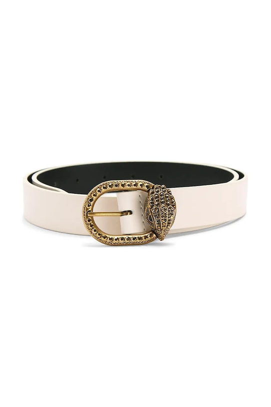 

Кожаный пояс mayfair Kurt Geiger London, бежевый