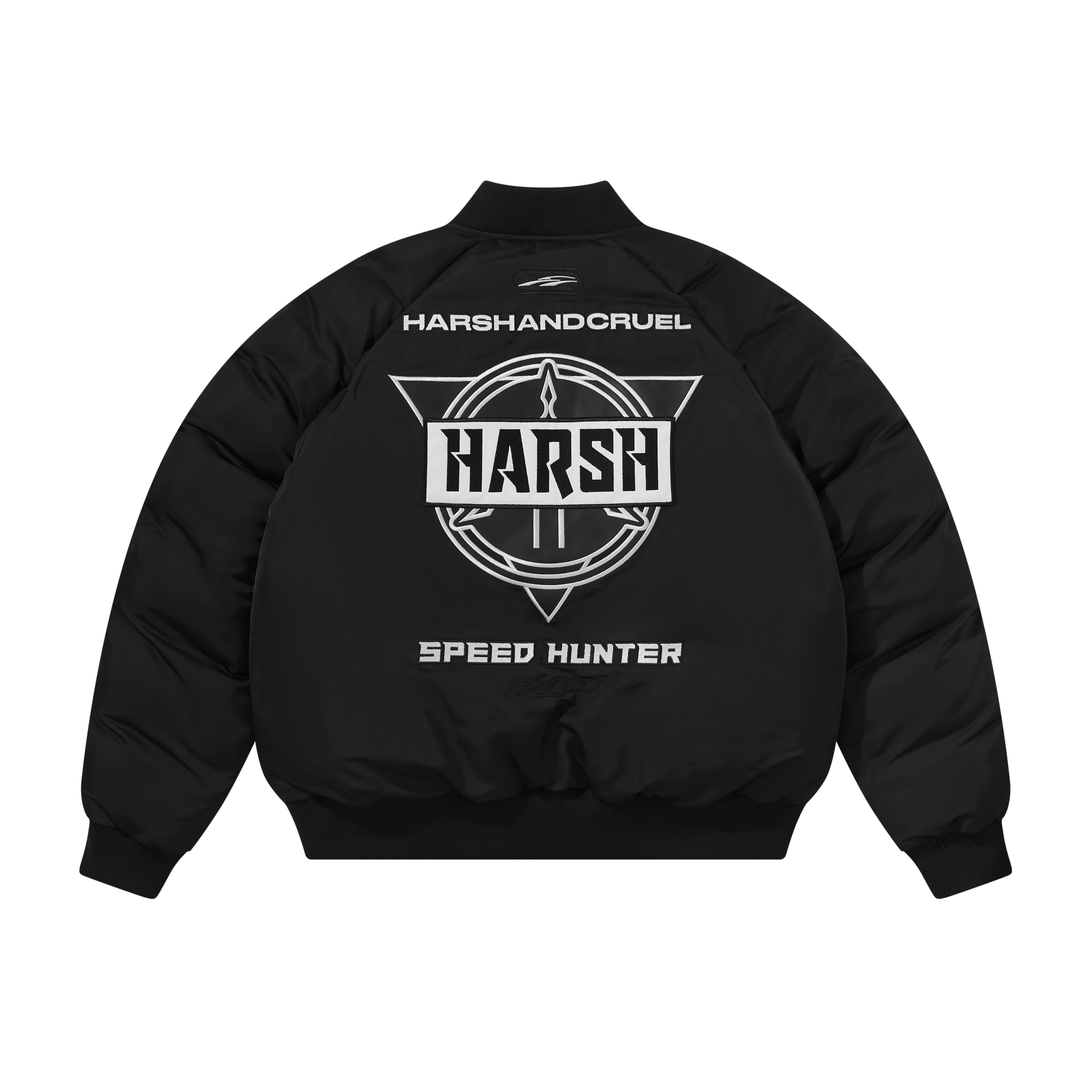 

HARSH AND CRUEL Куртка унисекс, черная, Черный, HARSH AND CRUEL Куртка унисекс, черная