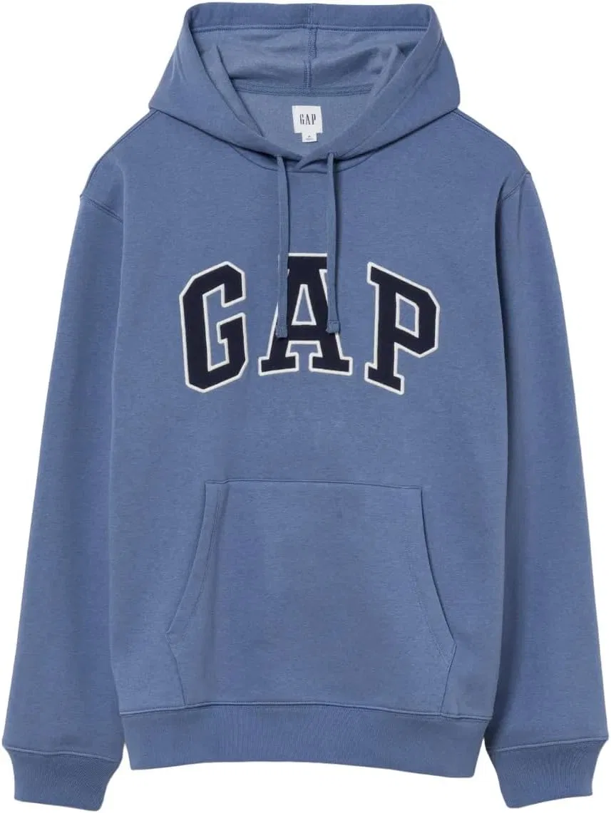 Худи мужское с логотипом GAP, Bainbridge Blue