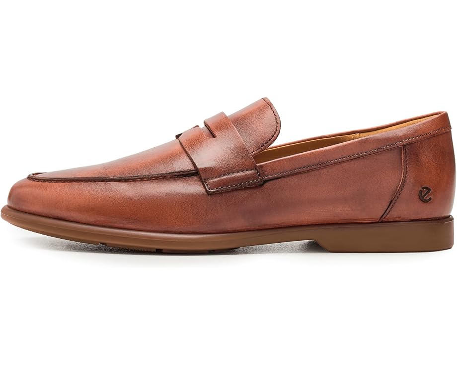Мужские лоферы ECCO Verona Classic Penny, Cognac — фото 4