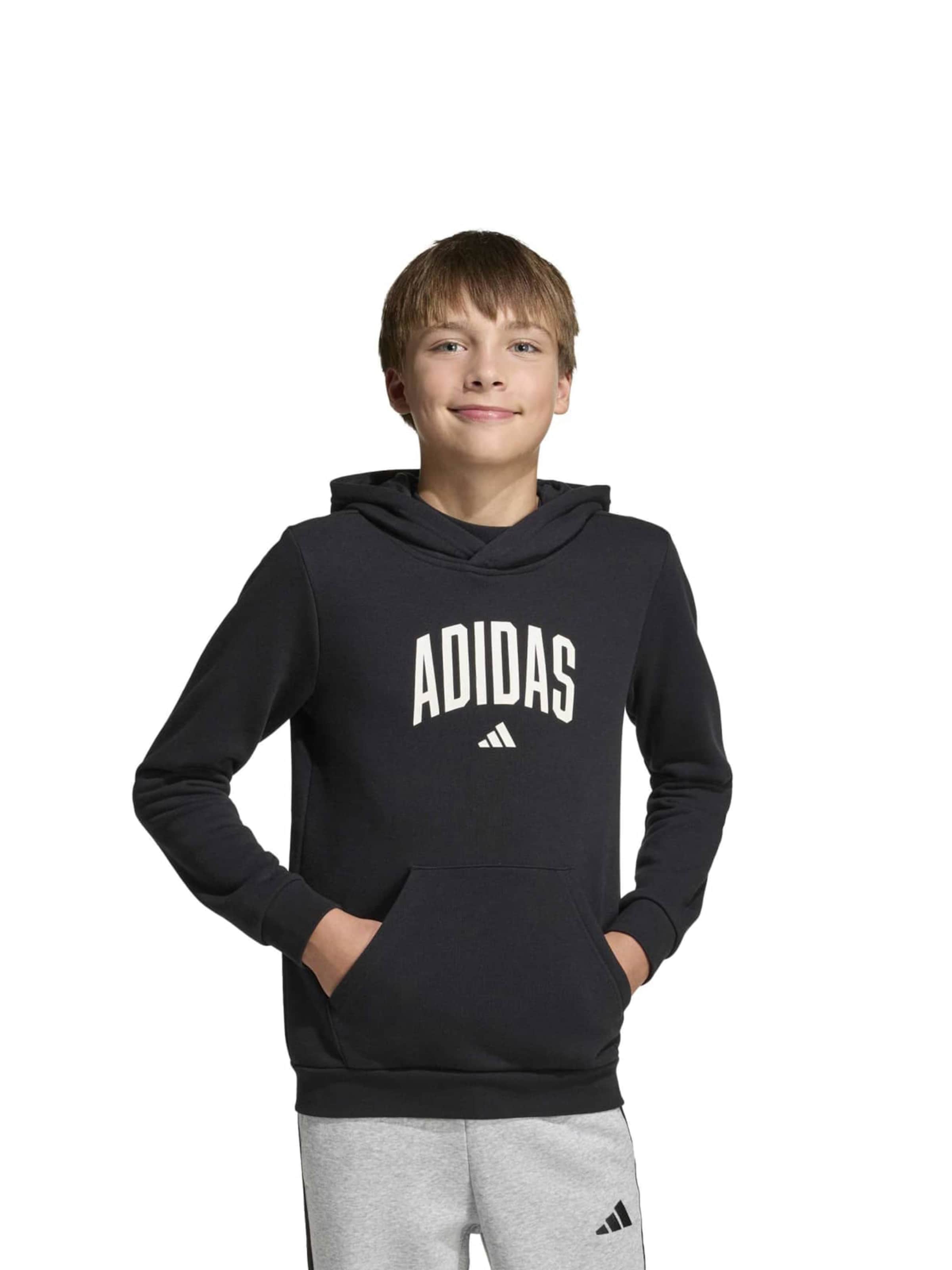 Adidas Sportswear Толстовка в черном цвете — фото 3