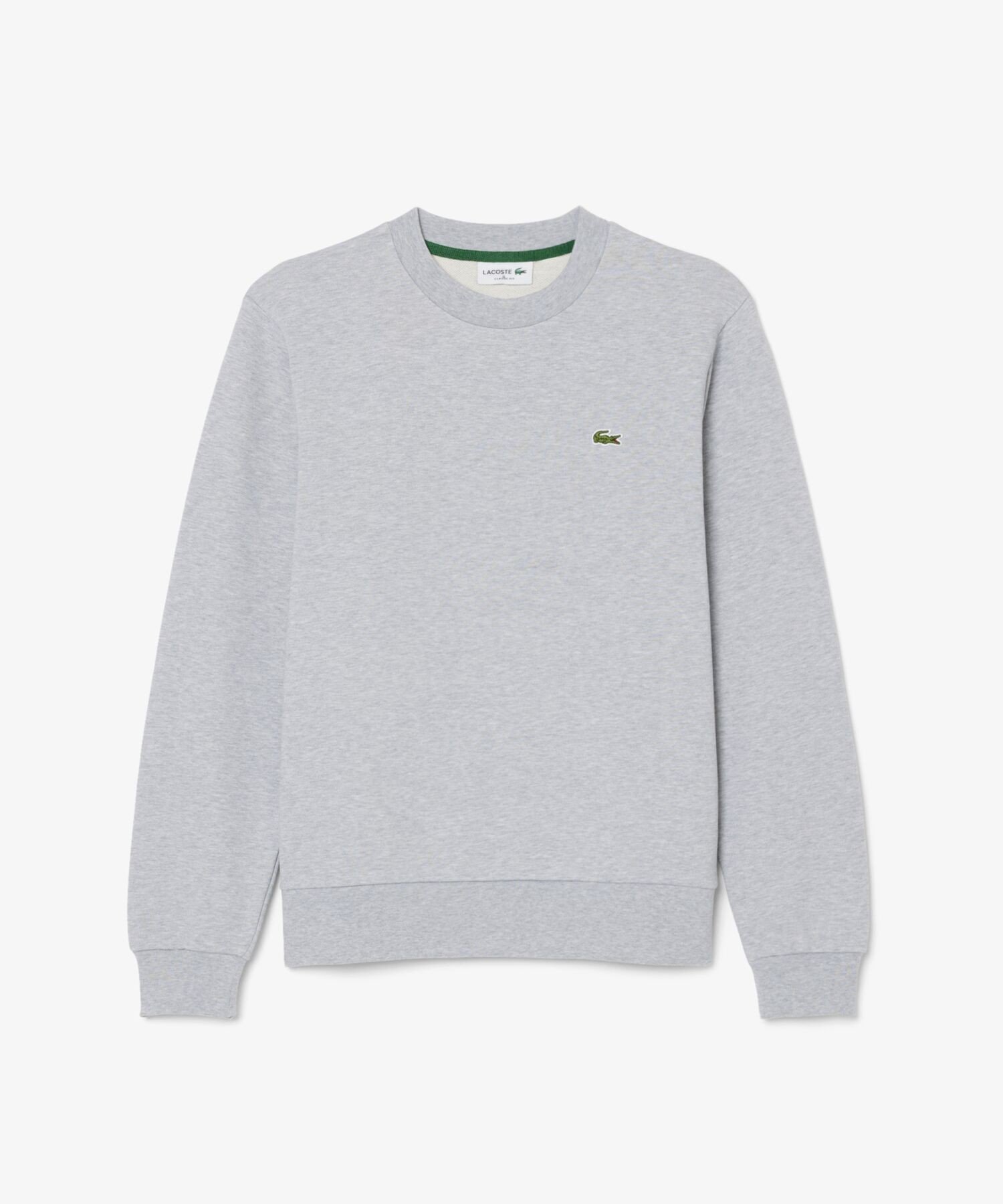 Обычная толстовка с круглым вырезом LACOSTE, Gray — фото 3