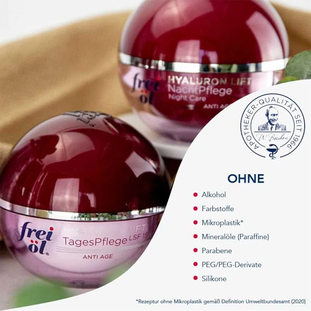 Крем для лица SPF FREI ÖL Дневной Anti-Age Hyaluronic Lift — фото 4