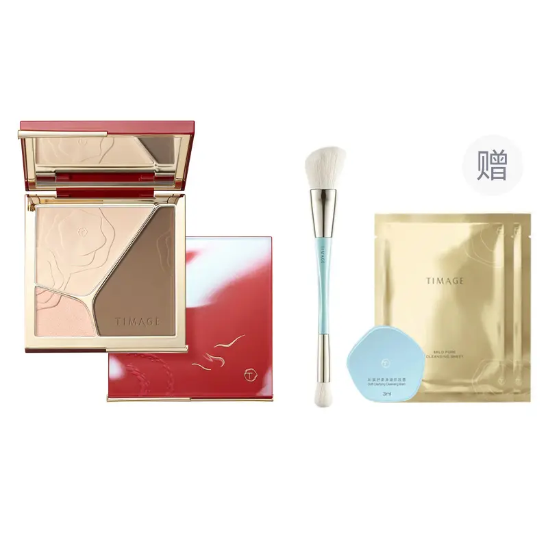 

Ограниченная коллекция "Год змеи" палетка для хайлайтинга и контуринга One Palette Skin Tone Contouring TIMAGE