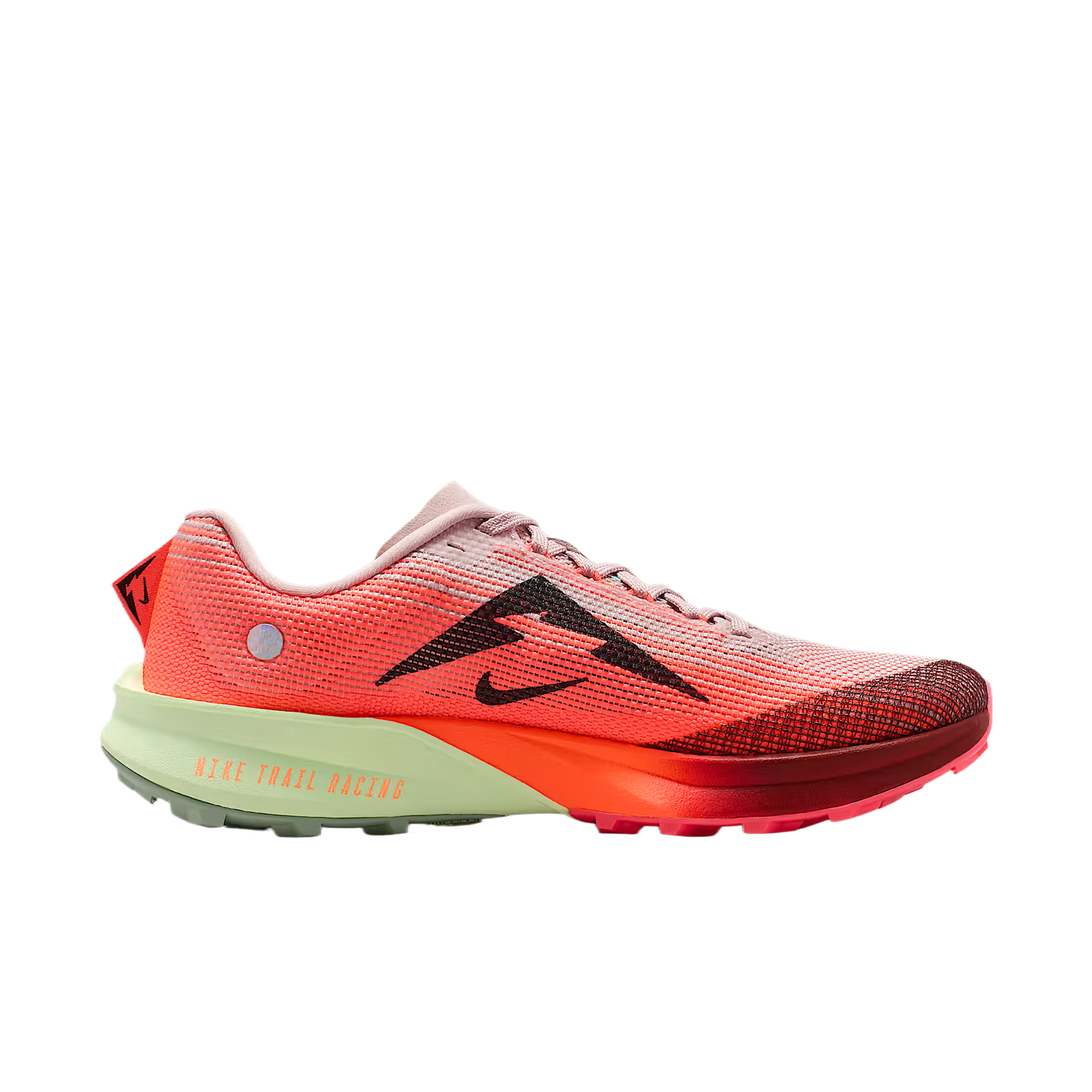 Мужские кроссовки для трейлраннинга Kiger 10 Nike, sandstone серый powder/светло neon желтый/volcanic rock красный/темно бордовый красный — фото 3