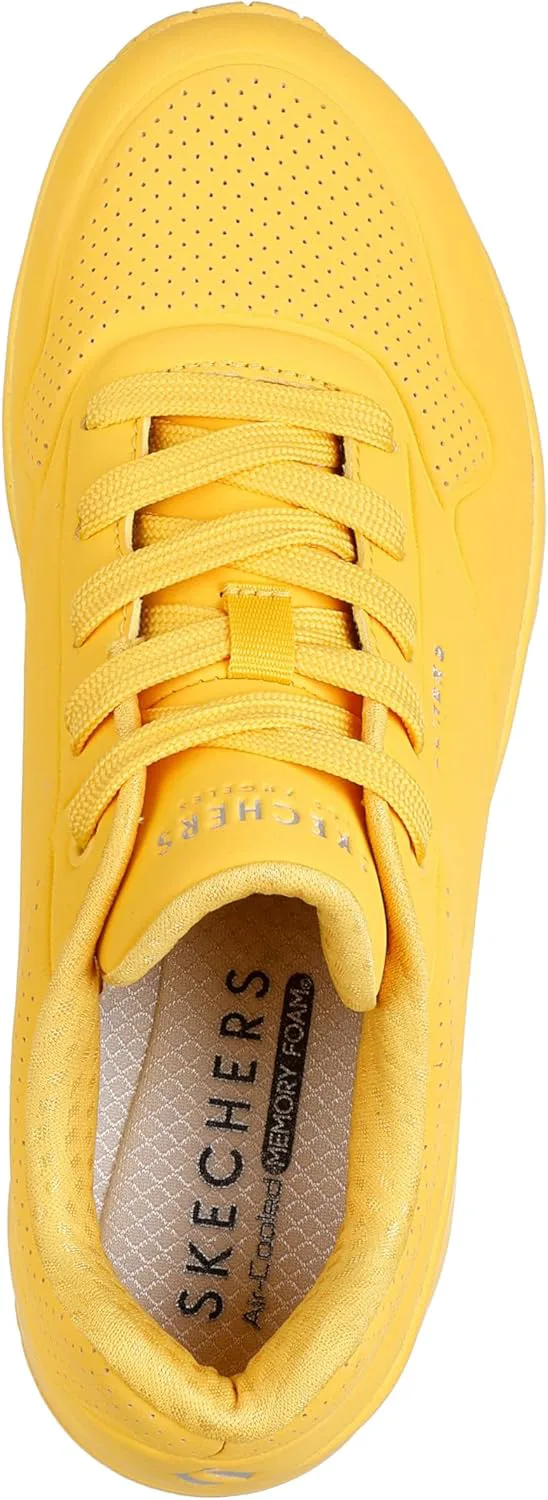 Женские кроссовки Skechers Uno Loving Love, коричневый — фото 3