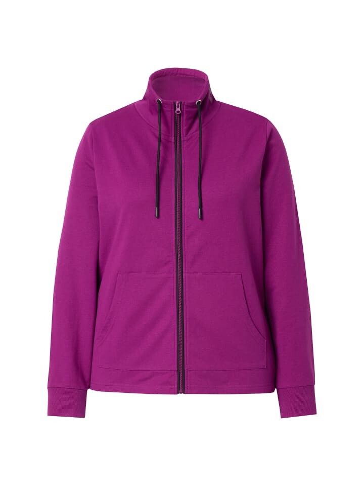

Спортивная куртка Ulla Popken Sweatjacke, цвет brombeere