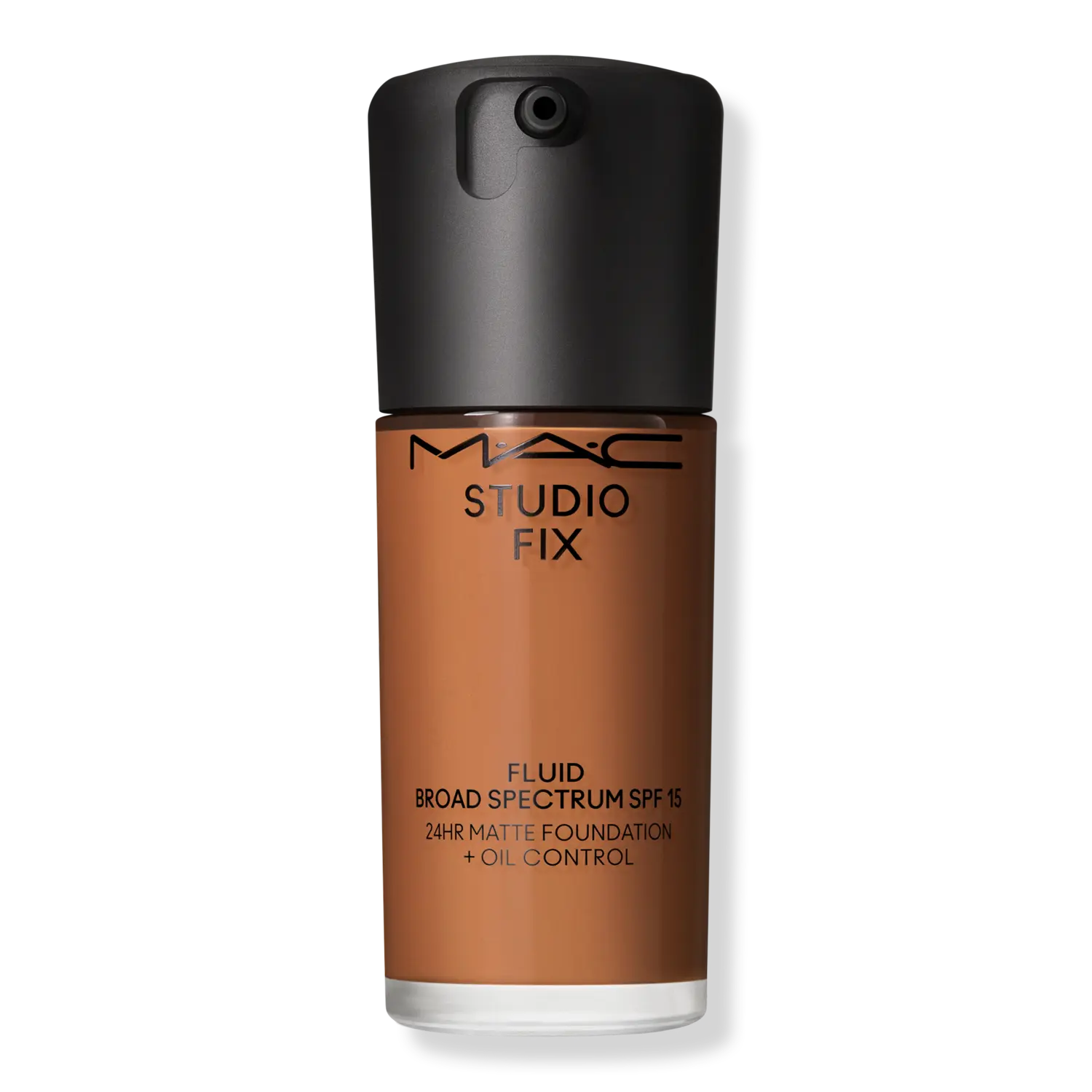

Тональный крем Studio Fix Fluid SPF15 с матирующим эффектом и контролем жирности кожи на 24 часа. MAC, NW43 (brick beige with rosy undertones for medium to dark skin)