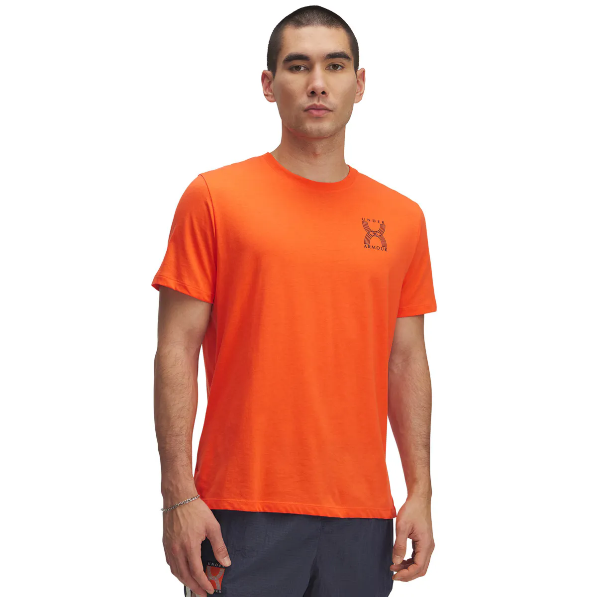

UA Run 96 Мужская футболка с коротким рукавом Under Armour, оранжевый