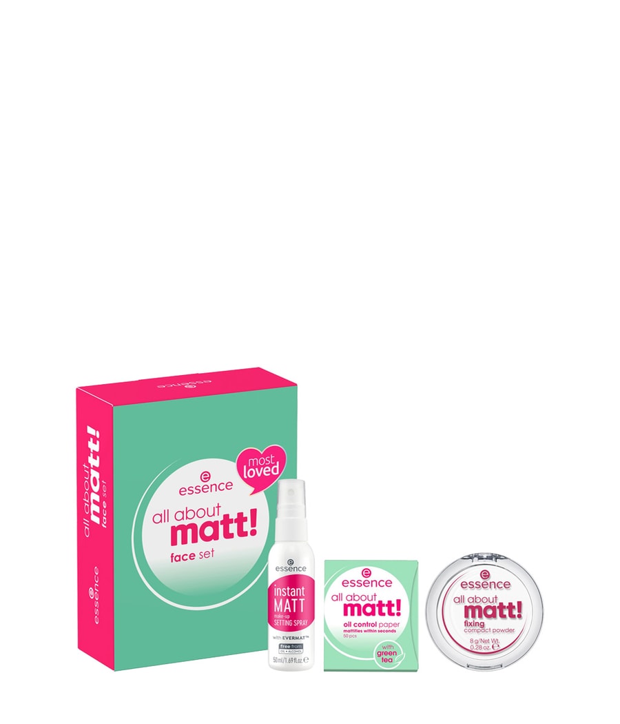 

Набор для макияжа лица essence all about matt! face set, 1 шт.