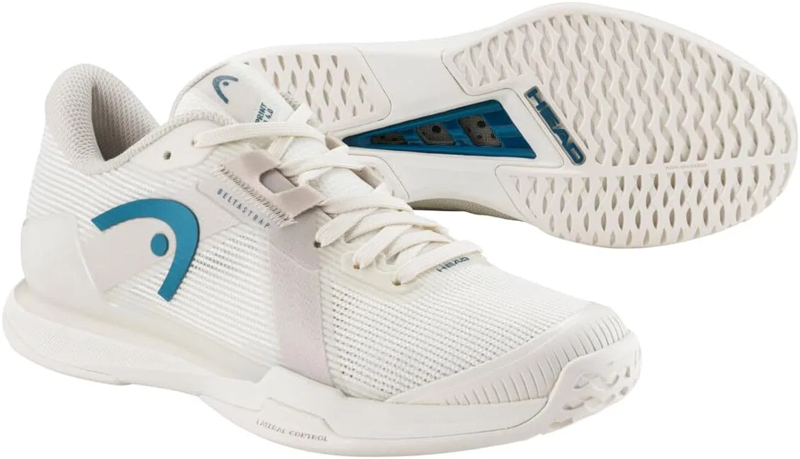 Кроссовки теннисные HEAD Sprint Pro, Chalk White/Twilight Blue — фото 3