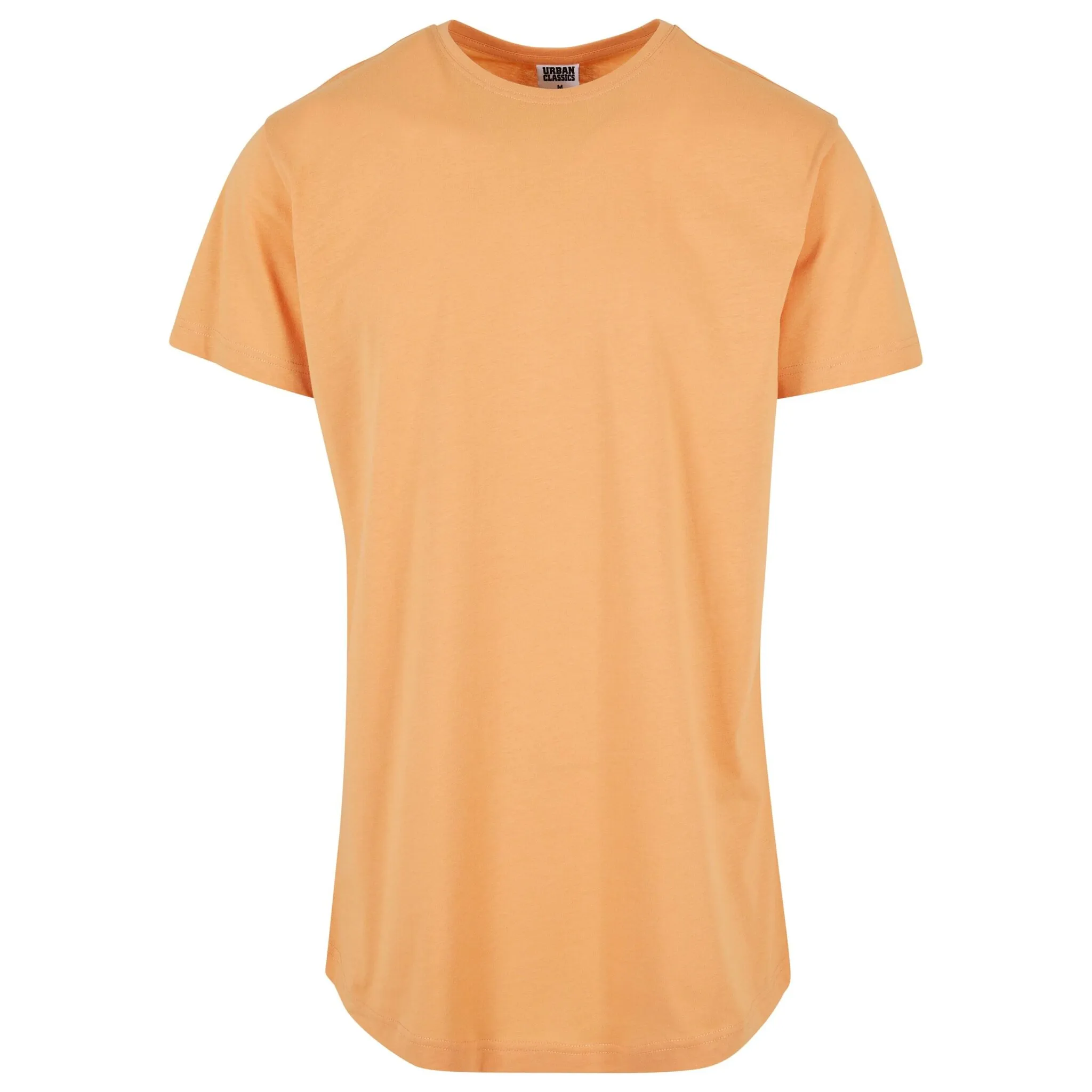 

Рубашка с короткими рукавами URBAN CLASSICS " Urban Classics Men's Shaped Long Tee", оранжевый