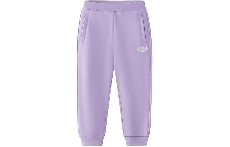 

Детские трикотажные спортивные штаны FILA, цвет Heart edge purple