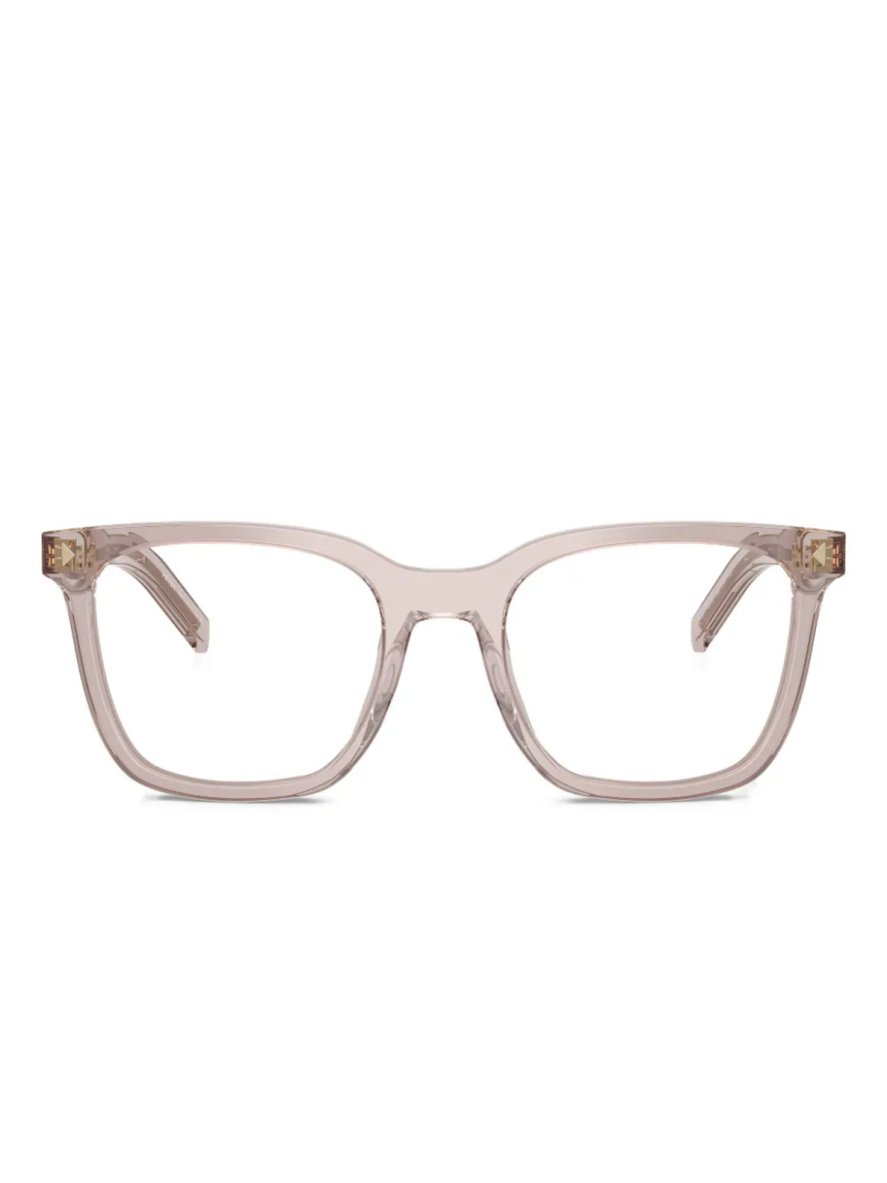 

Очки в квадратной оправе Prada Eyewear, нейтральный