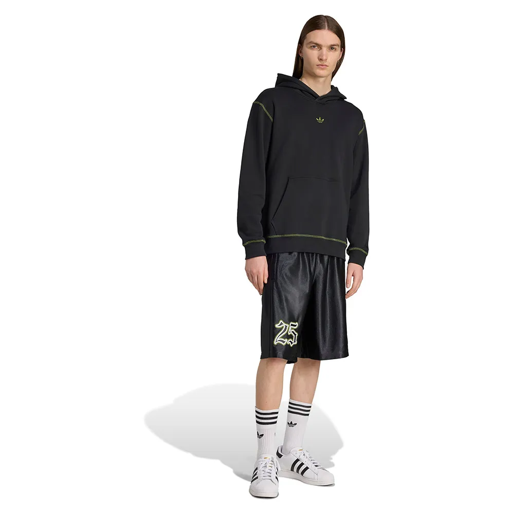 Шорты adidas Originals Number Graphic, черный — фото 3