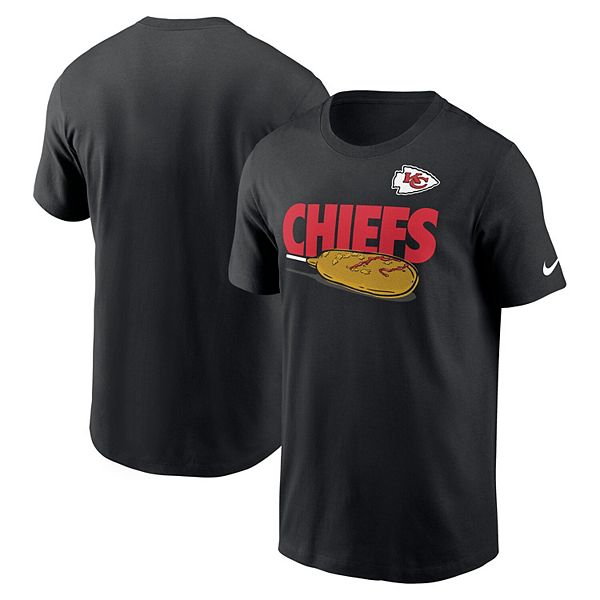 

Мужская черная футболка Kansas City Chiefs Hometown Nike