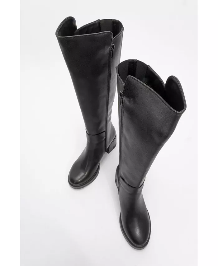 Эластичные сапоги Moreni с пряжкой и блочным каблуком (женские) Prologue Shoes, черный — фото 2