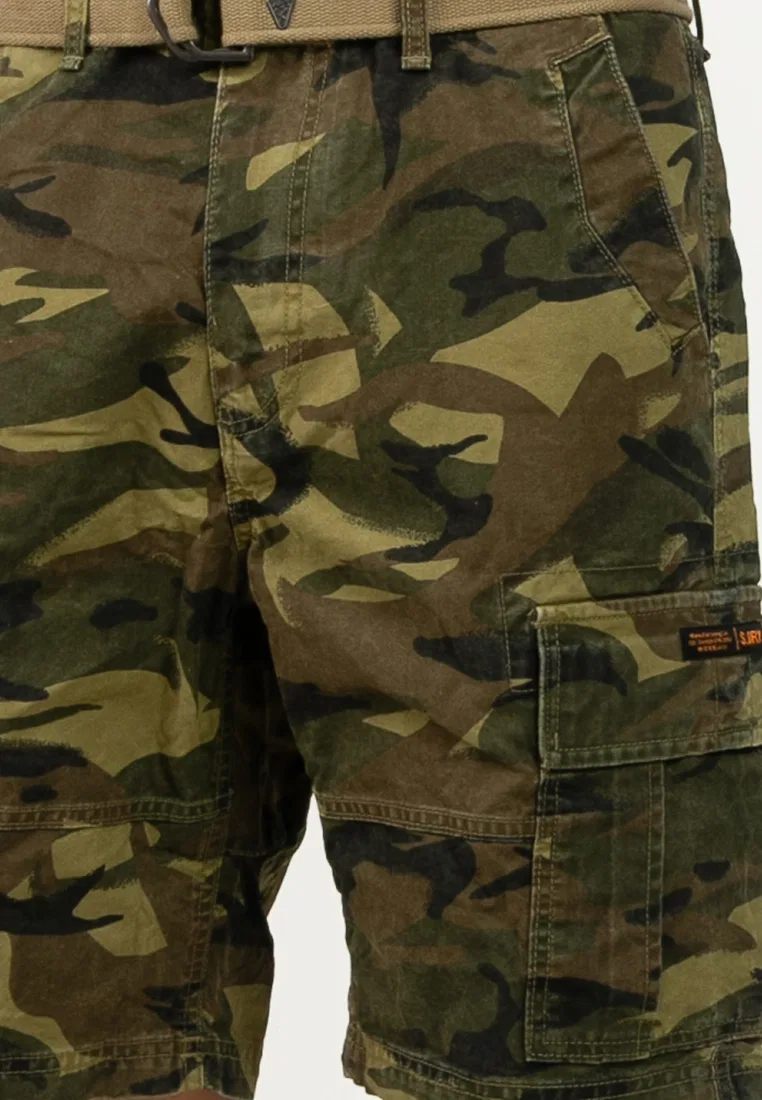 Шорты карго, тяжелая ткань, мужские Superdry — фото 3