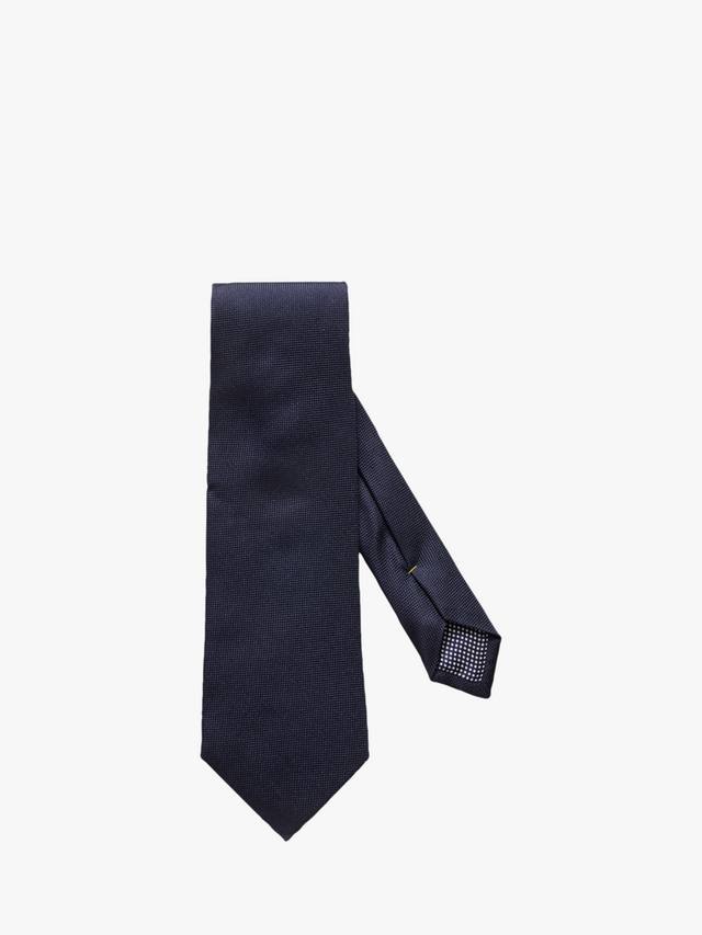 

Шелковый галстук из плетеной корзины Eton, цвет Navy Blue