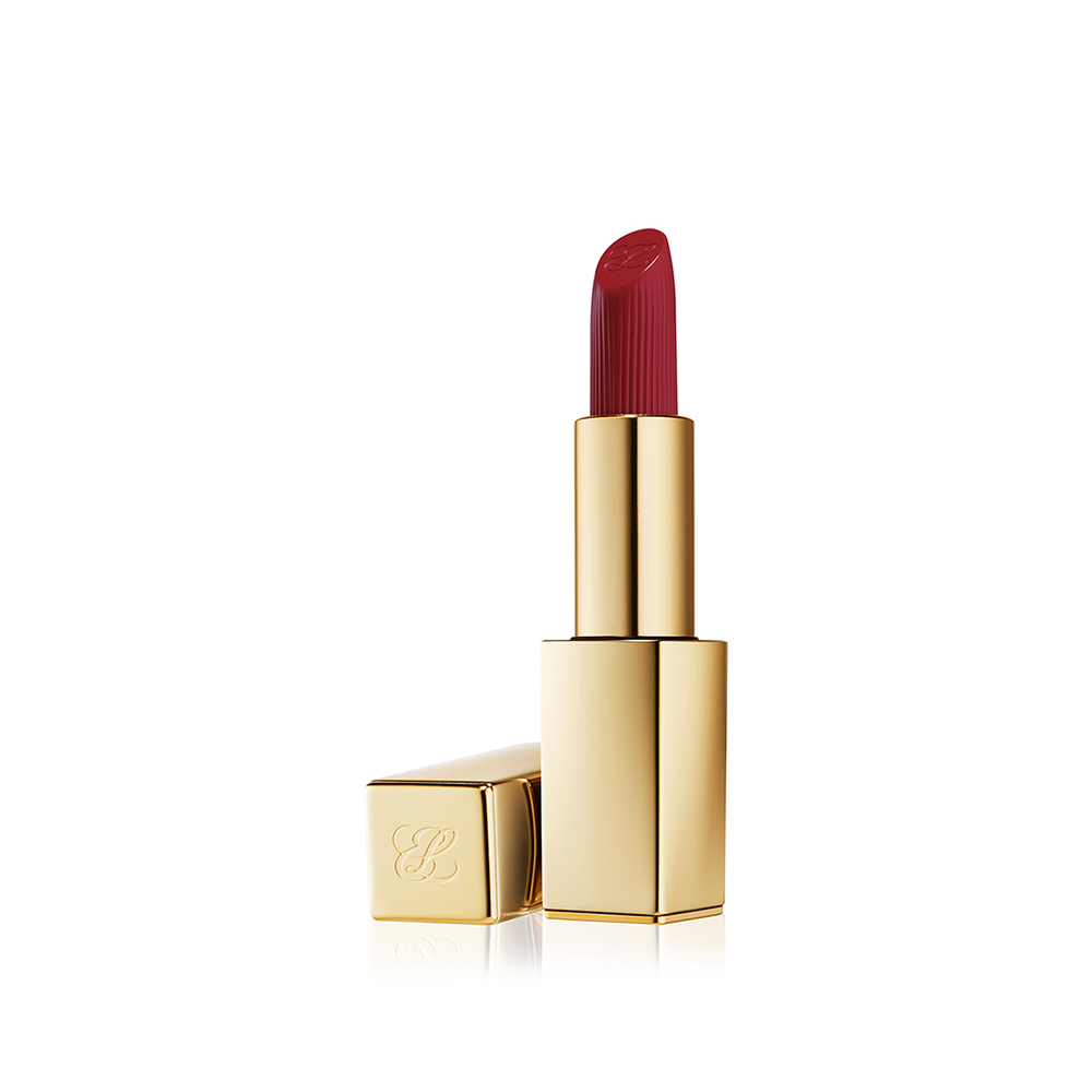 

Помада с кремовым эффектом pure color creme lipstick Estée Lauder, цвет nr. 541 la noir, вес 3.5 гр.