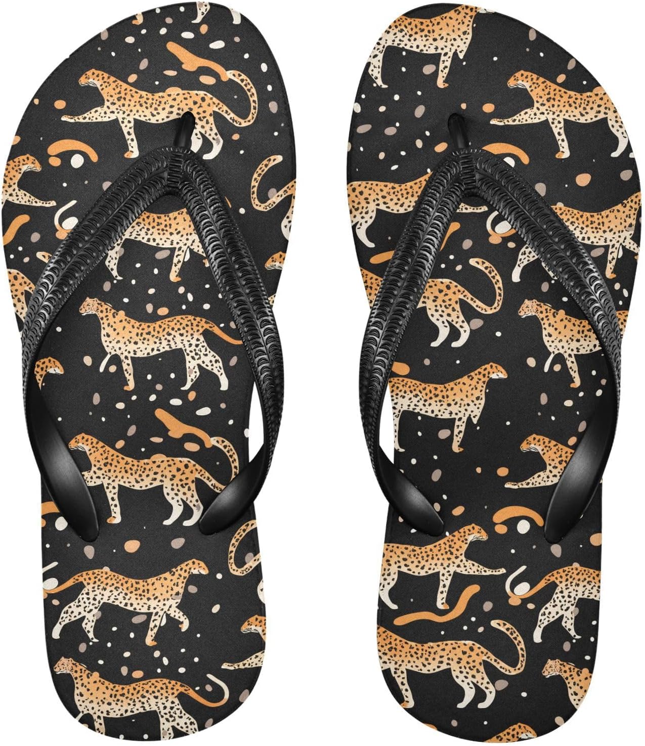 

Летние повседневные сандалии для пляжа с леопардовым принтом для женщин и мужчин 20861831 Kfbe, Leopards