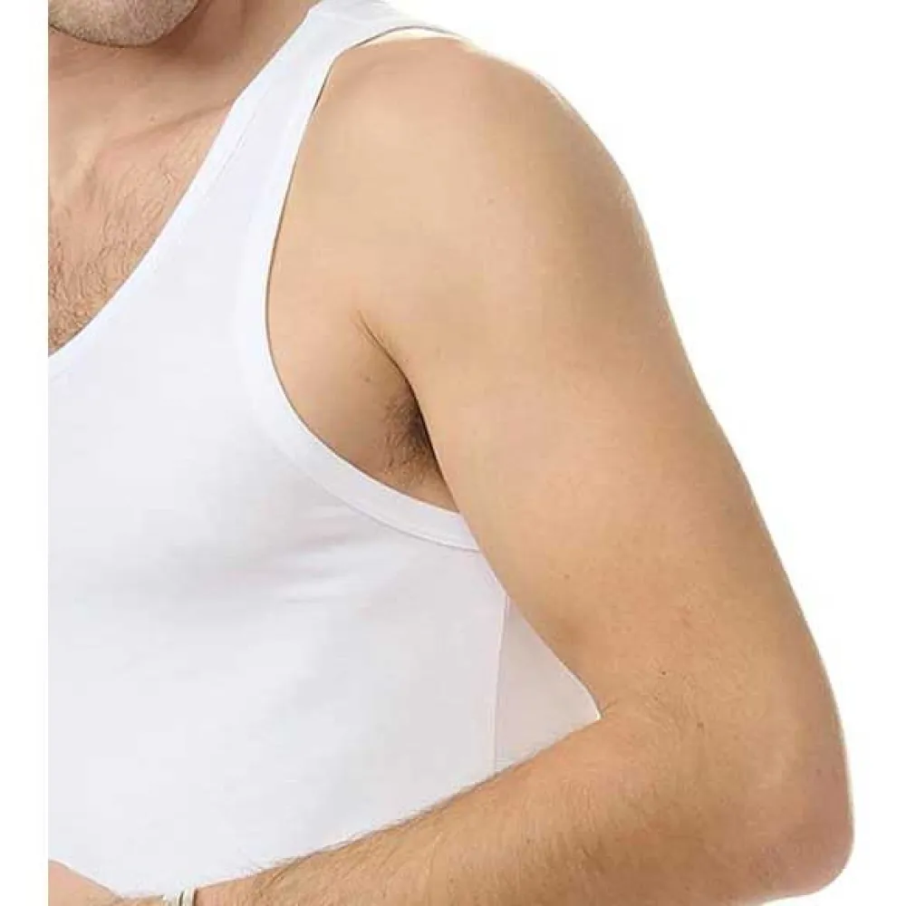 Базовый слой без рукавов adidas Active Flex Cotton, 2 шт, белый — фото 4