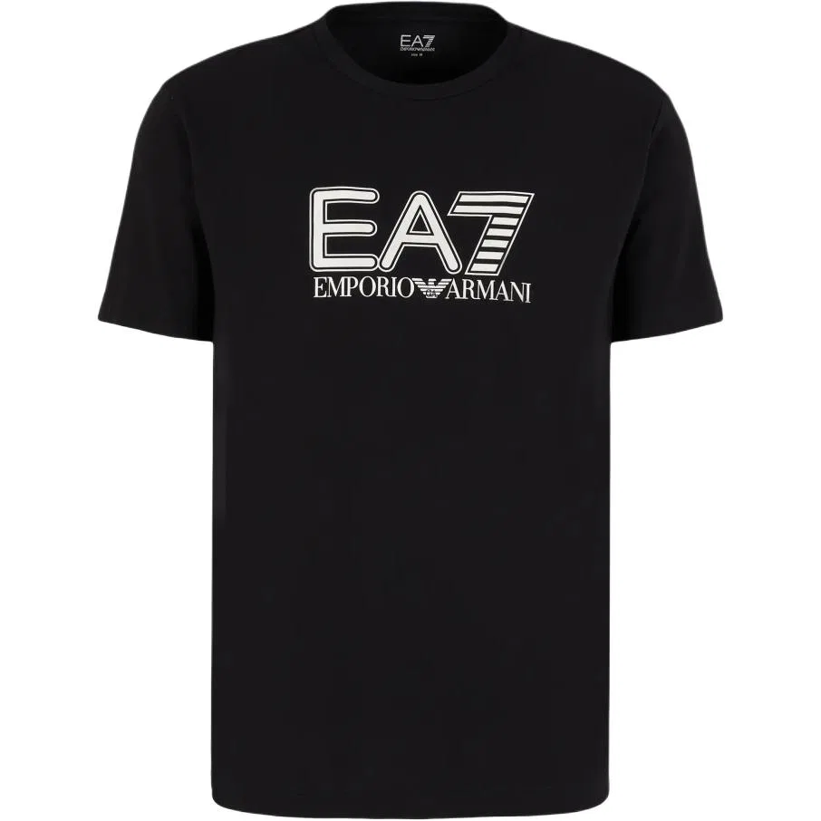 Футболка EA7 SS24 мужская Black EMPORIO ARMANI