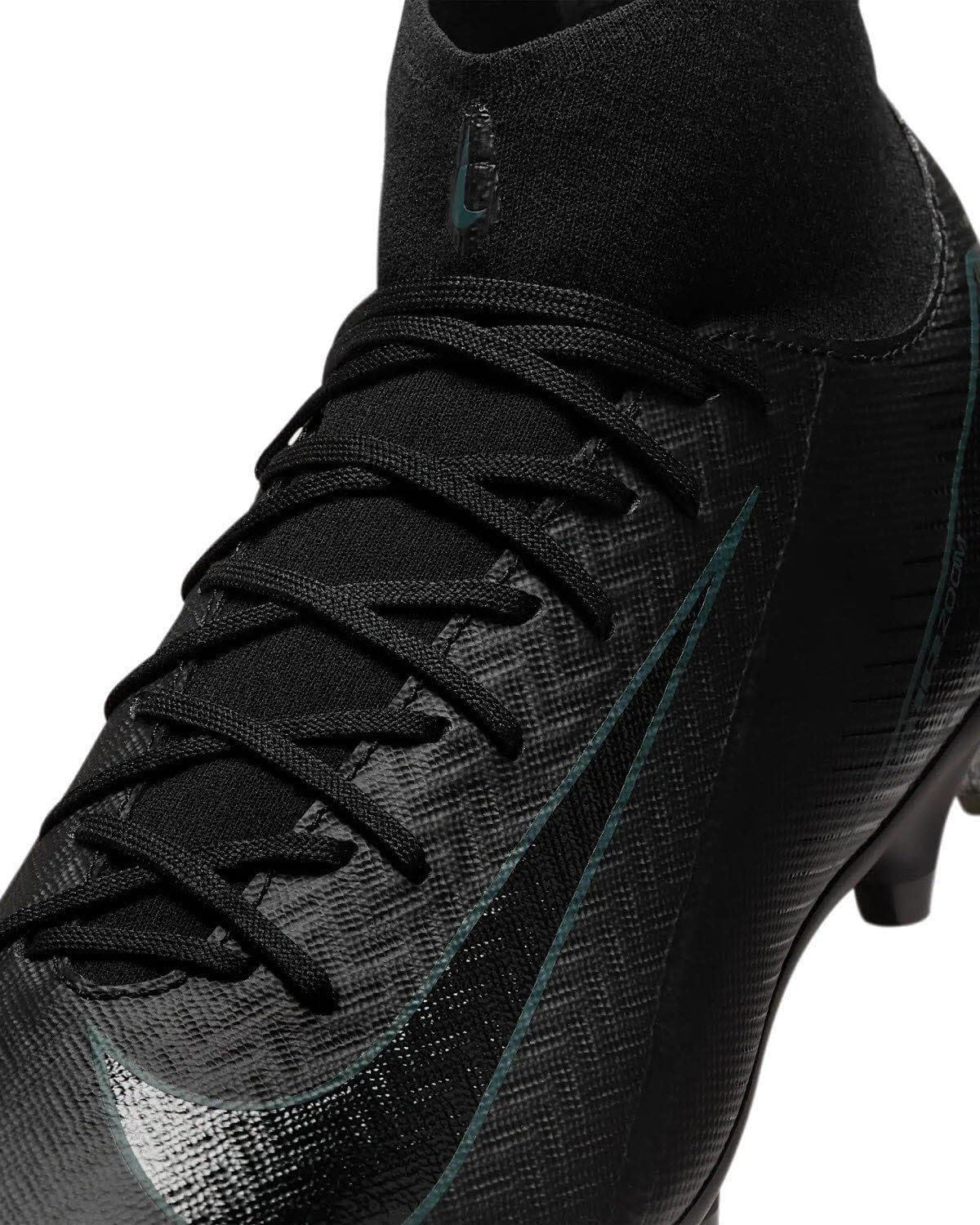Кроссовки Nike унисекс для взрослых, низкие, оксфорд, плоская подошва, черный — фото 2