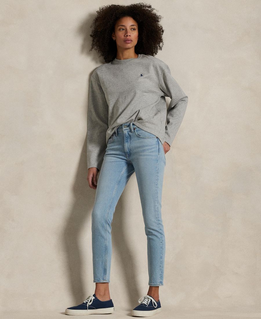 

Женские джинсы средней посадки, очень узкие Polo Ralph Lauren, Dulah Wash